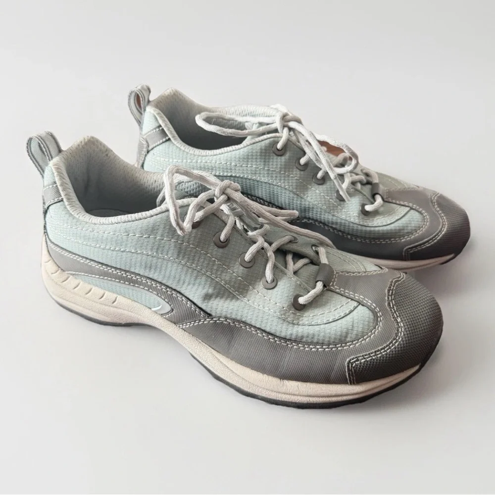 L.L.Bean Women’s Shoes Size 10‎ Gray Green Walking Hiking Trail Outdoor Comfort